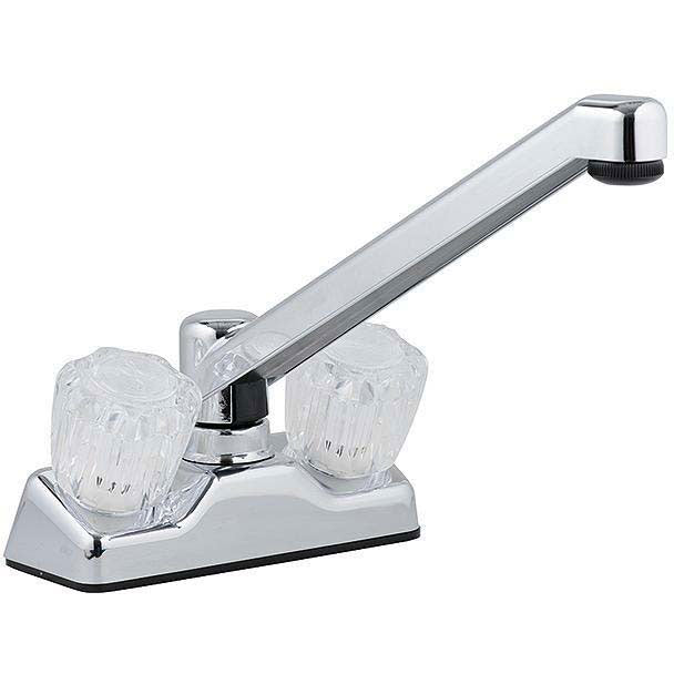 Utopia 4" Kitchen Faucet, Chrome