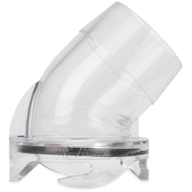Camco C-Do 2 Clear 45 Degree Hose Adapter - Sewer Fitting