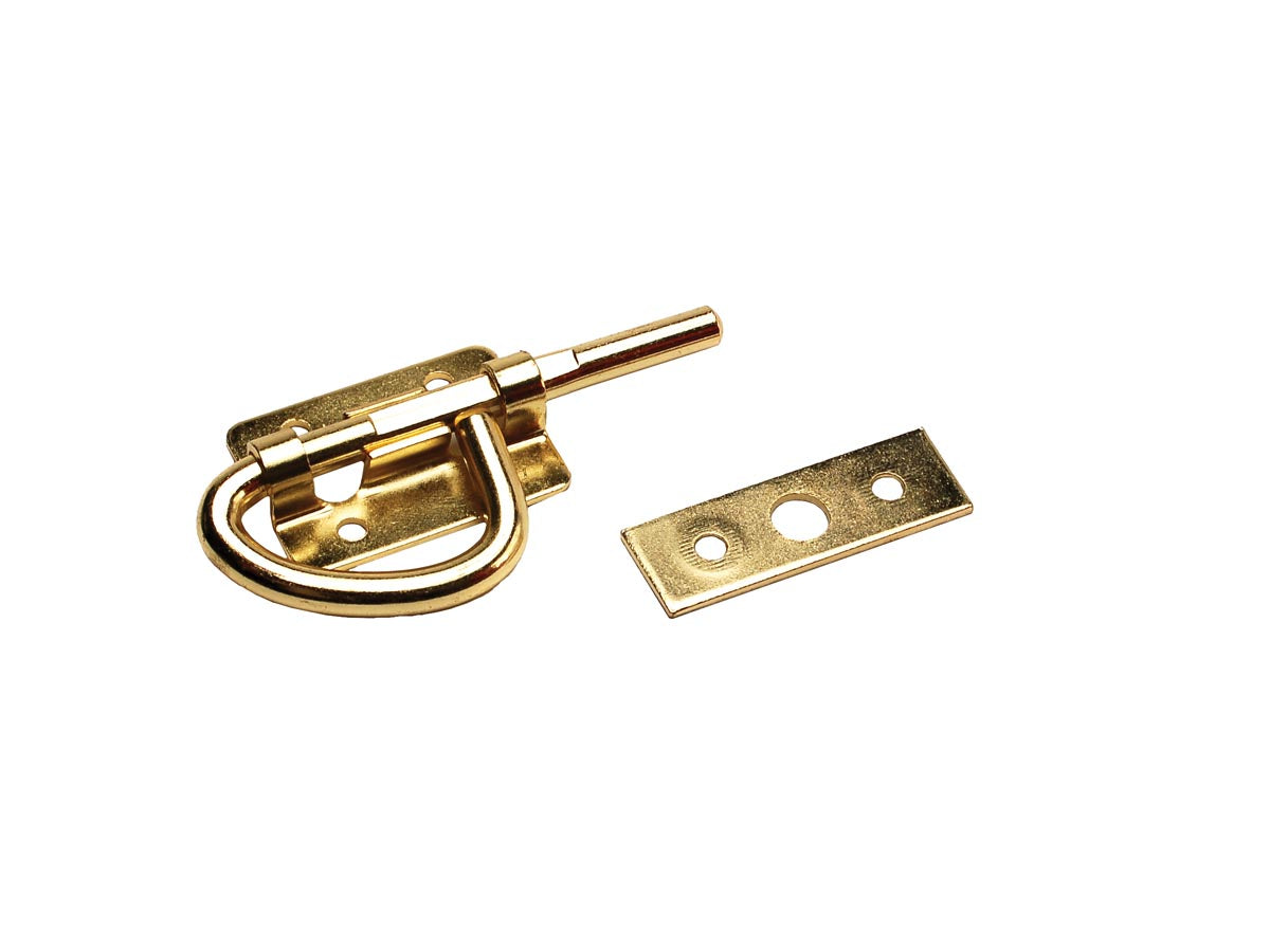 Bunk Latch 3 1/2" Brass Finish