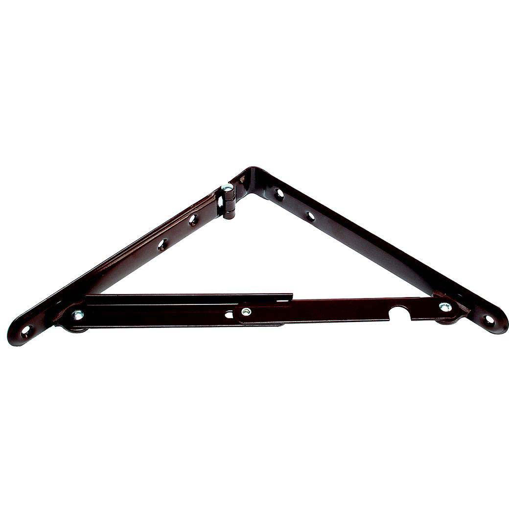 RV Designer H505 8" x 8" Folding RV Shelf Brackets - 1 Pair