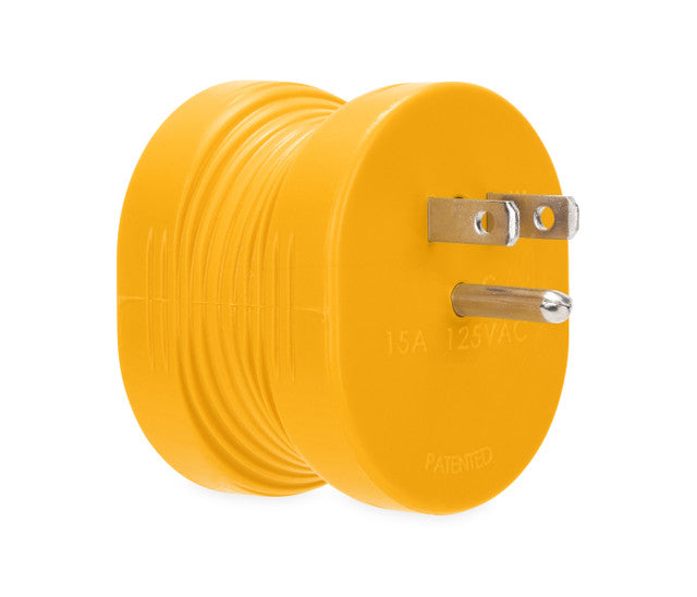 Camco Power Grip 15AM/30AF Adapter, 125V/1875W, cETL