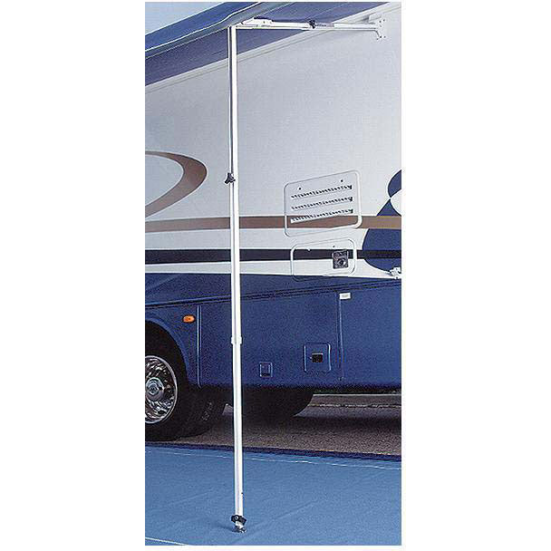 Carefree 902865WHT Rafter 6 GS Automatic Awning Support Plus Ground Support, White/White Castings