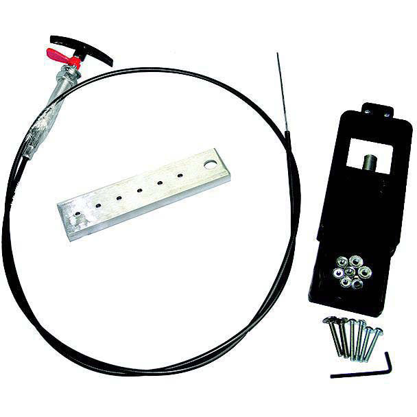 Valterra TC172 72" Flexible Stainless Cable Actuated 1-1/2" Waste Valve Kit