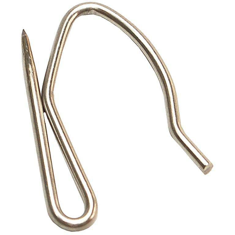 Stainless Steel Drape Hook, 14/pk