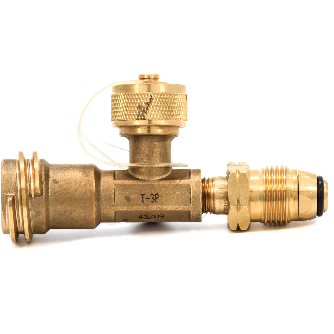 Camco Brass Tee with 3 Ports