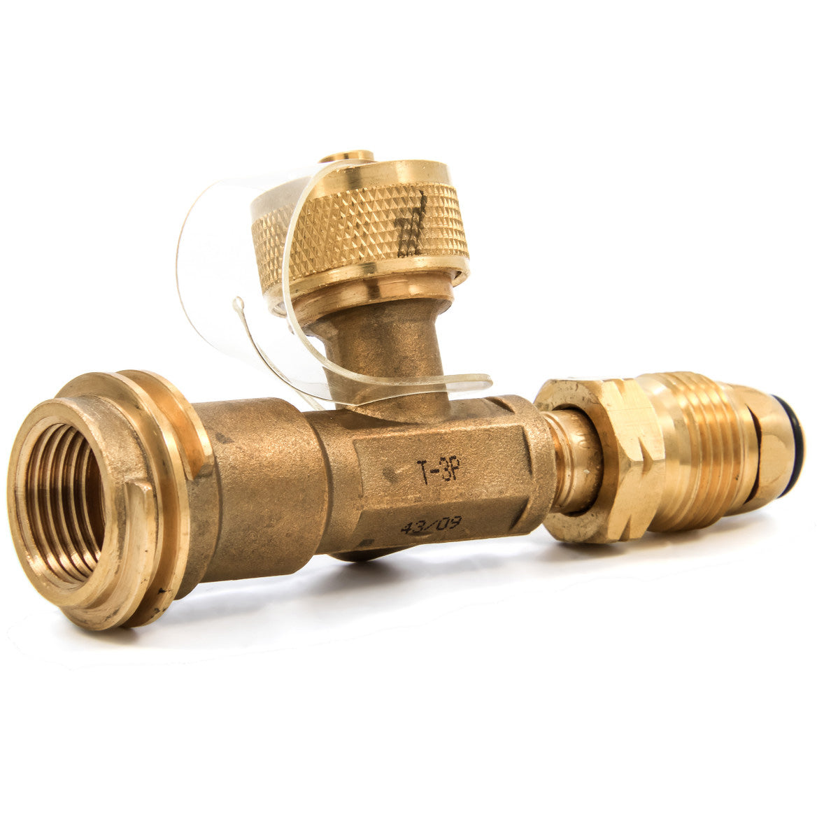 Camco Brass Tee with 3 Ports