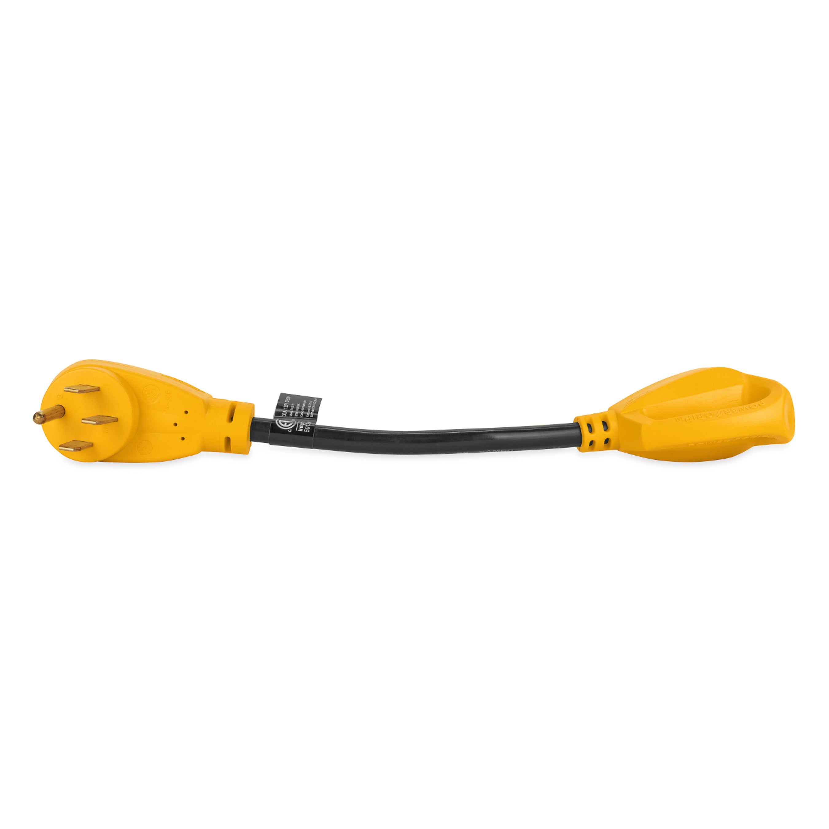Camco, PowerGrip - Dogbone Adapter with Pull Handle 18" 30AM/50AF 125V/3750W