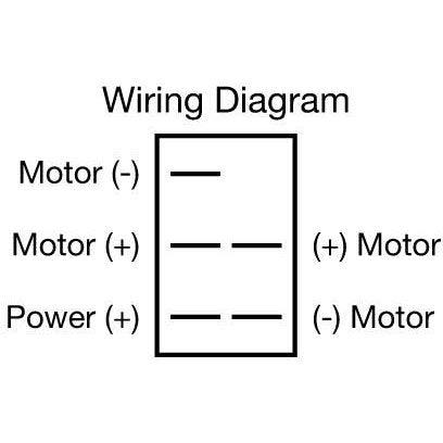 JR Products Low Profile RV Slide Out Switch with Bezel