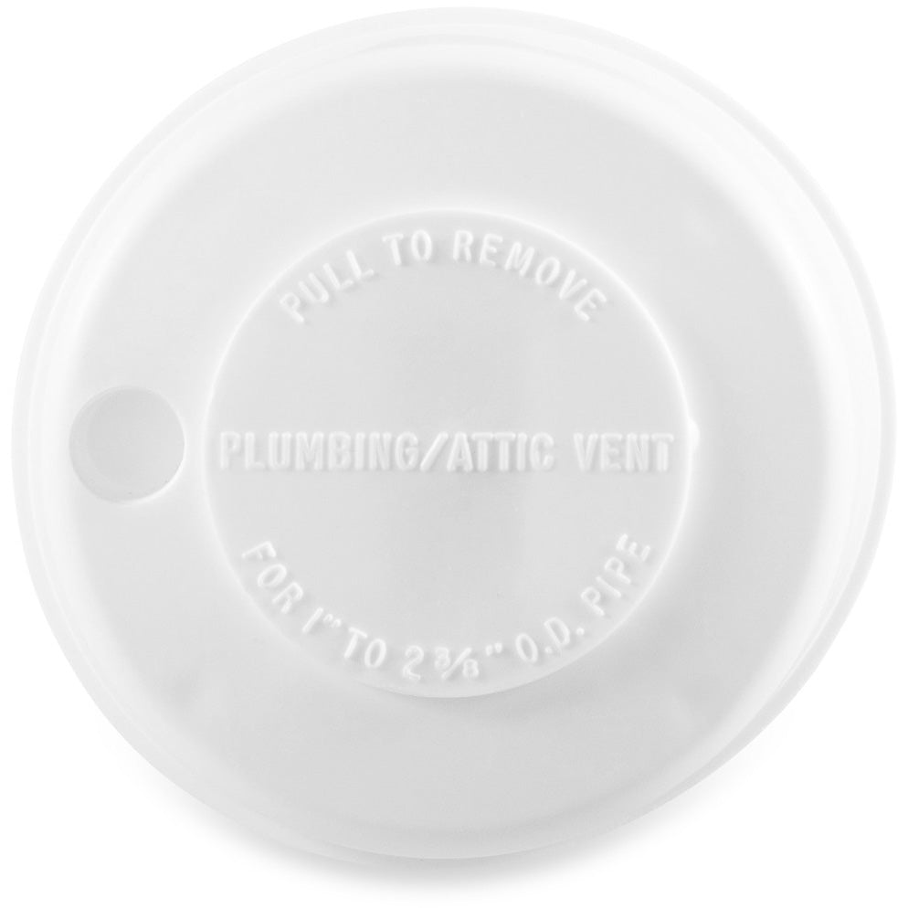 Camco Polar White 2" Replace All Plumbing Vent Cap Only