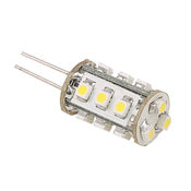 LED Replacement Bulb, 10-30 Volt DC, Omni-Directional, Tower, White