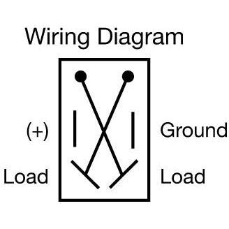 JR Products 13635 12V 5Th Wheel/Tongue RV Jack Switch