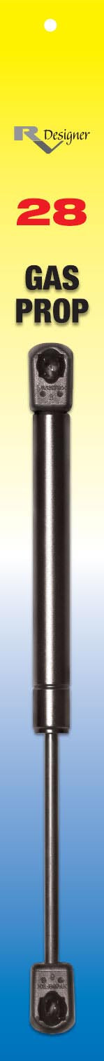 Gas Prop 20 " Extended Length, 100 lbs, Stroke 8", Compressed 12"