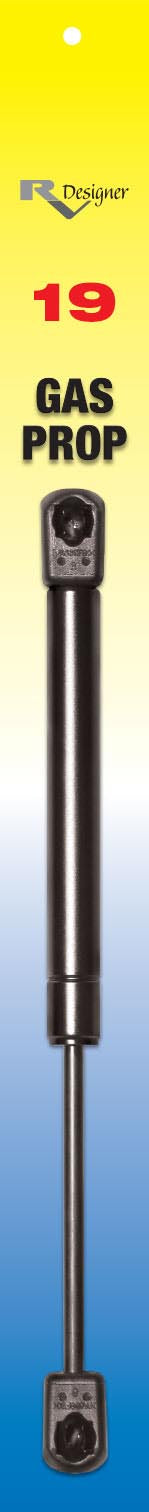 Gas Prop 17 " Extended Length, 60 lbs, Stroke 7" Compressed 10.2"