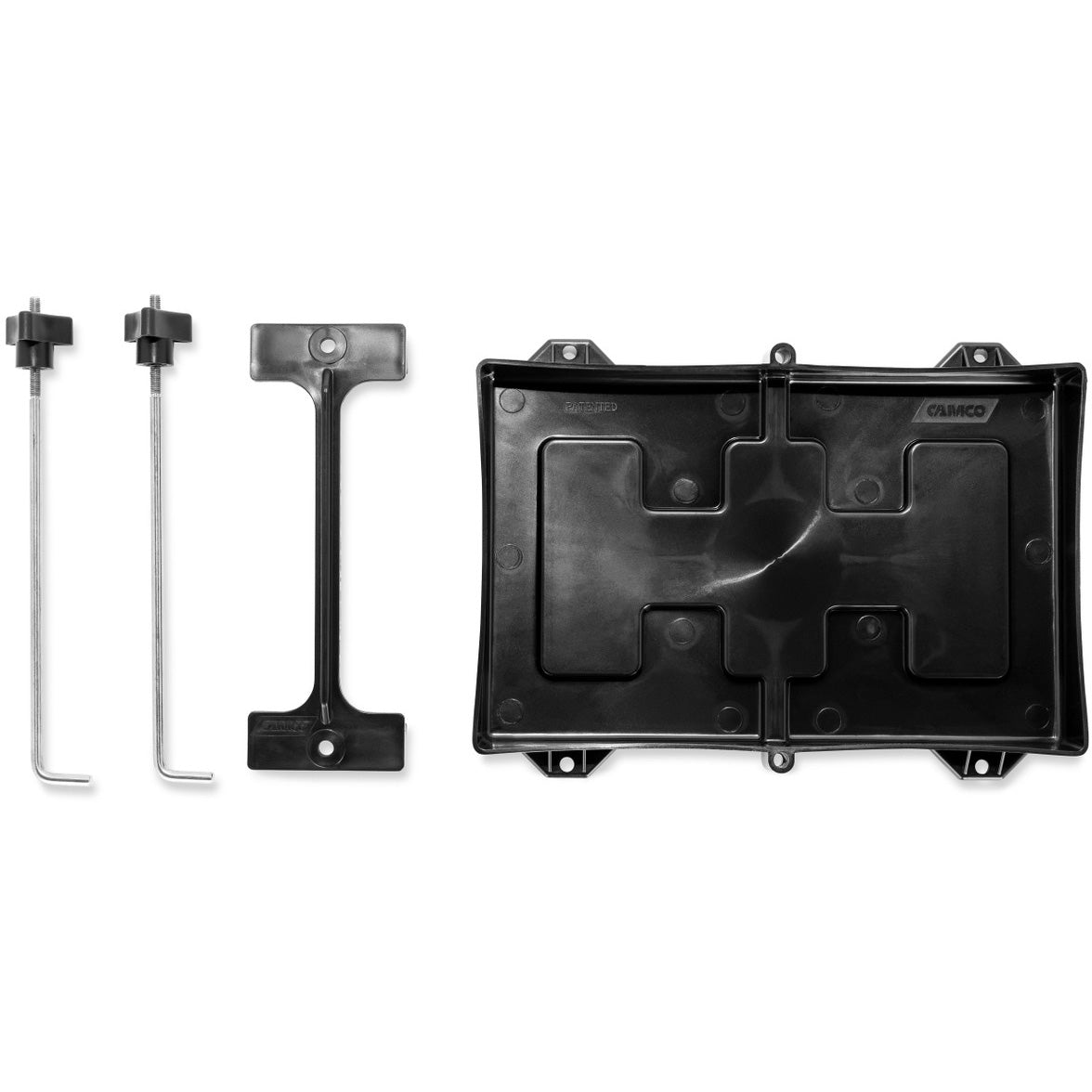 Camco Battery Hold-Down Tray, Standard