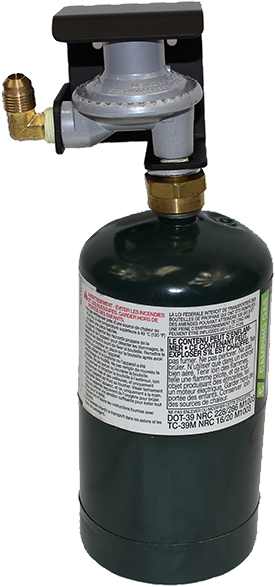 Disposable Propane Bottle Kit for Cozy Cabin Heater