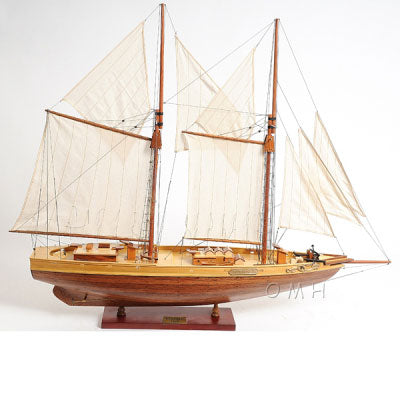 Bluenose II, Wooden Model Sailboat, 40.5"L