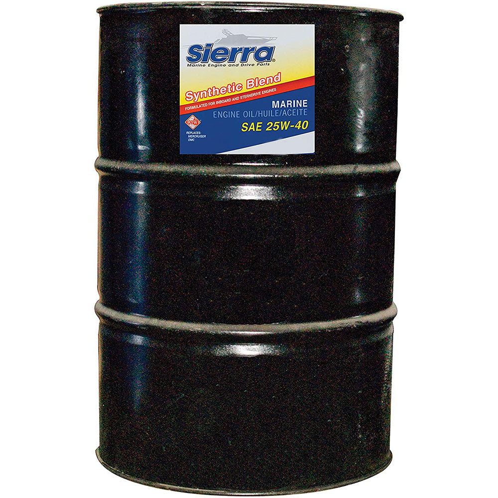 Synthetic Blend Mercruiser Sterndrive Engine Oil - 55 Gal