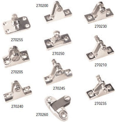 Sea-Dog, 90° Deck Hinge Fitting, Stainless Steel
