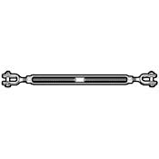 Jaw & Jaw Turnbuckle, 1/2"
