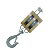 Round Loose Hook AF Single Block, 6"