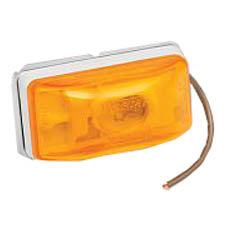 Wesbar Waterproof Trailer Clearance Lights, Amber or Red.