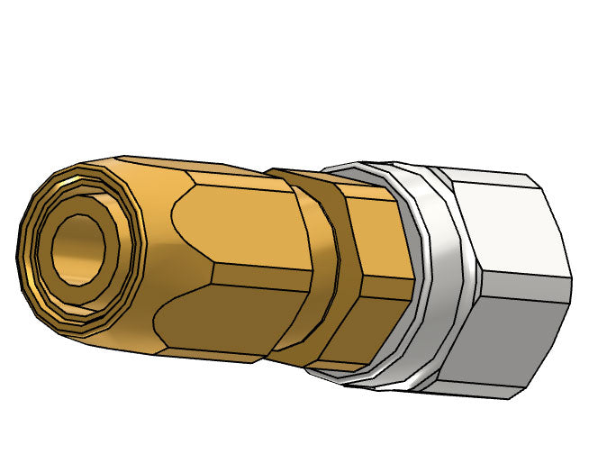Hydraulic Steering Hose Reusable Fitting, 5/16", 2TFMS-6-5B