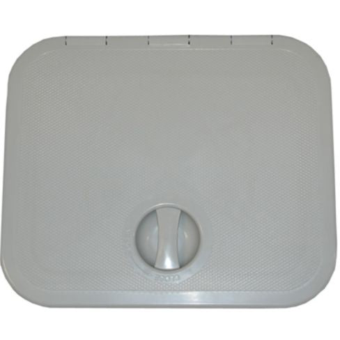 Access Hatch, 4000 Series Rectangular Hatch, Medium, Grey, 9-1/2" x 12-1/4"