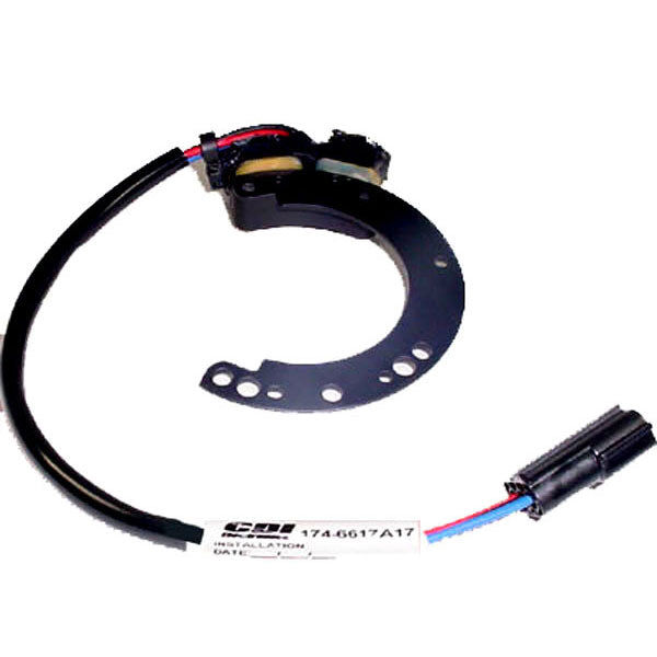 174-6617A17 - Mercury Stator w/ Plug 174-6617A17 #174-6617A17 - Stator - Fits: 1994-1997 (15, 20 & 25 HP)