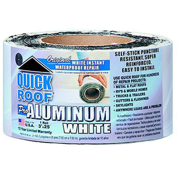 Quick Roof Aluminum White