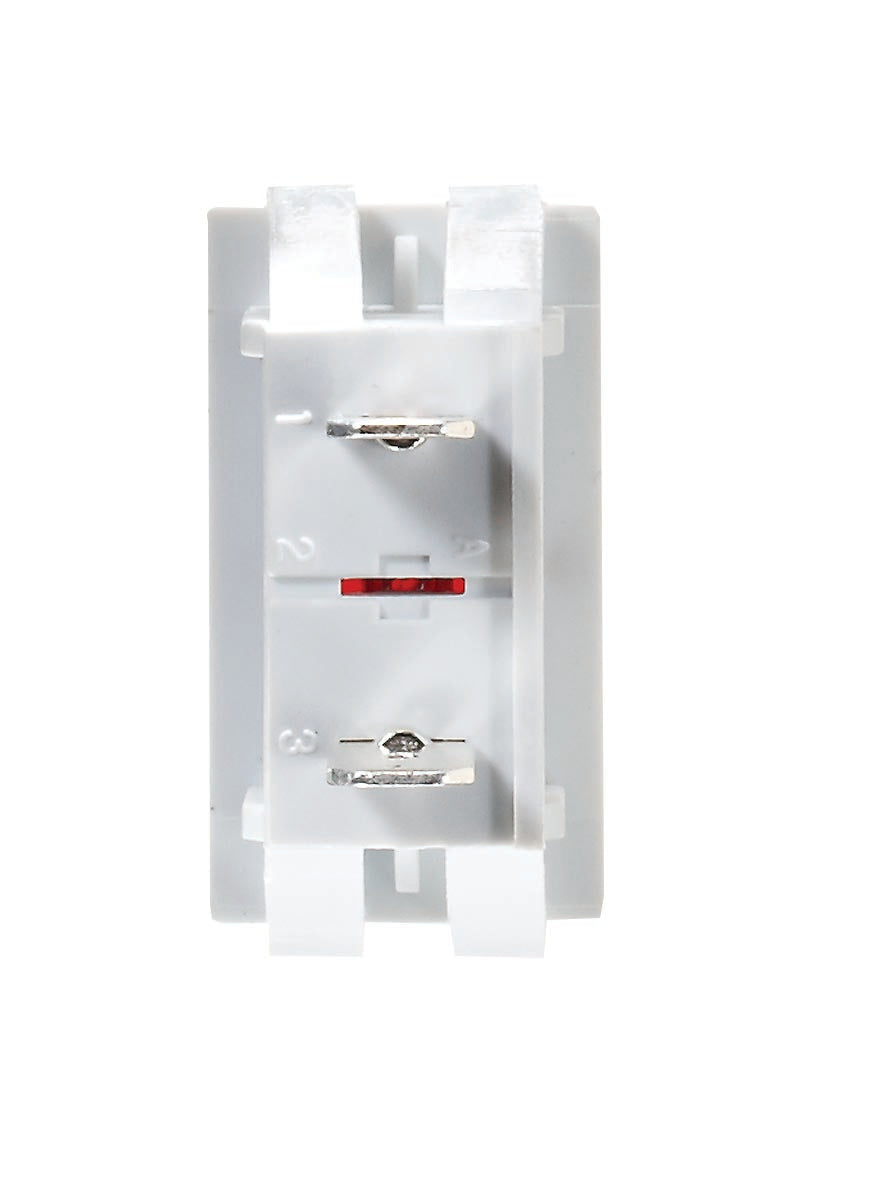 White Indicator Light - Cut-Out .550" x 1.125"