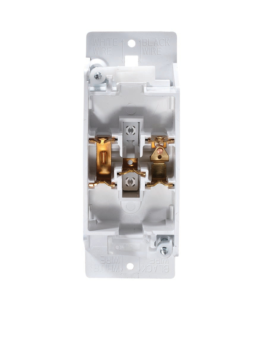 "Self Contained" White Contemporary Touch Switch, Speedwire w/Cover-Plate