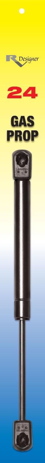 Gas Prop 20 " Extended Length, 15 lbs, Stroke 8", Compressed 12"