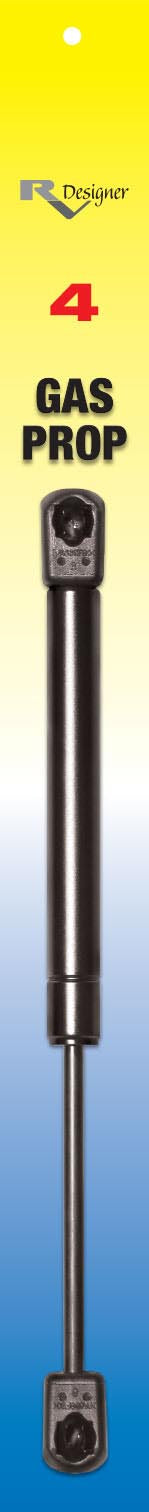 Gas Prop 12 " Extended Length, 30 lbs, Stoke 3.9", Compressed 8.1"