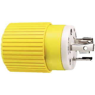 Hubbell, 30 amp, 125 volt Twist-Lock Plug, B-Line