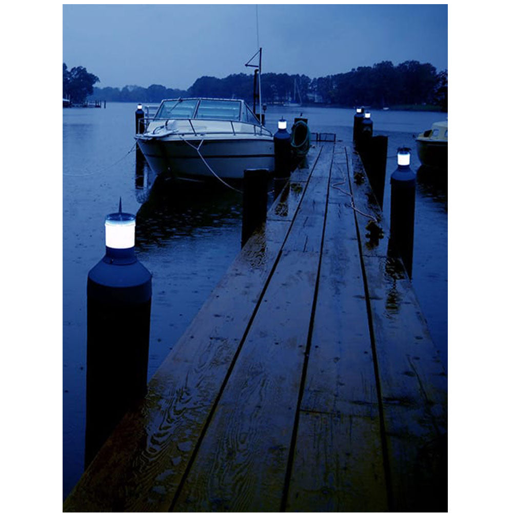 Dock Edge, Solar Piling Cap Light