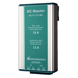 Mastervolt DC Master Series, DC to DC Converter, 24 volt to 12 volt, 6 amp