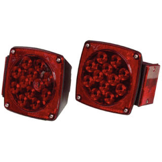 Optronics, LED Under 80" Waterproof Traditional Trailer Light Set, (2 Per Pack)