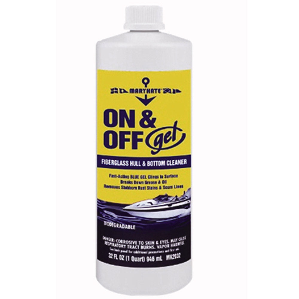Marykate, On & Off Gel, Hull & Bottom Cleaner, Quart (32 oz.)