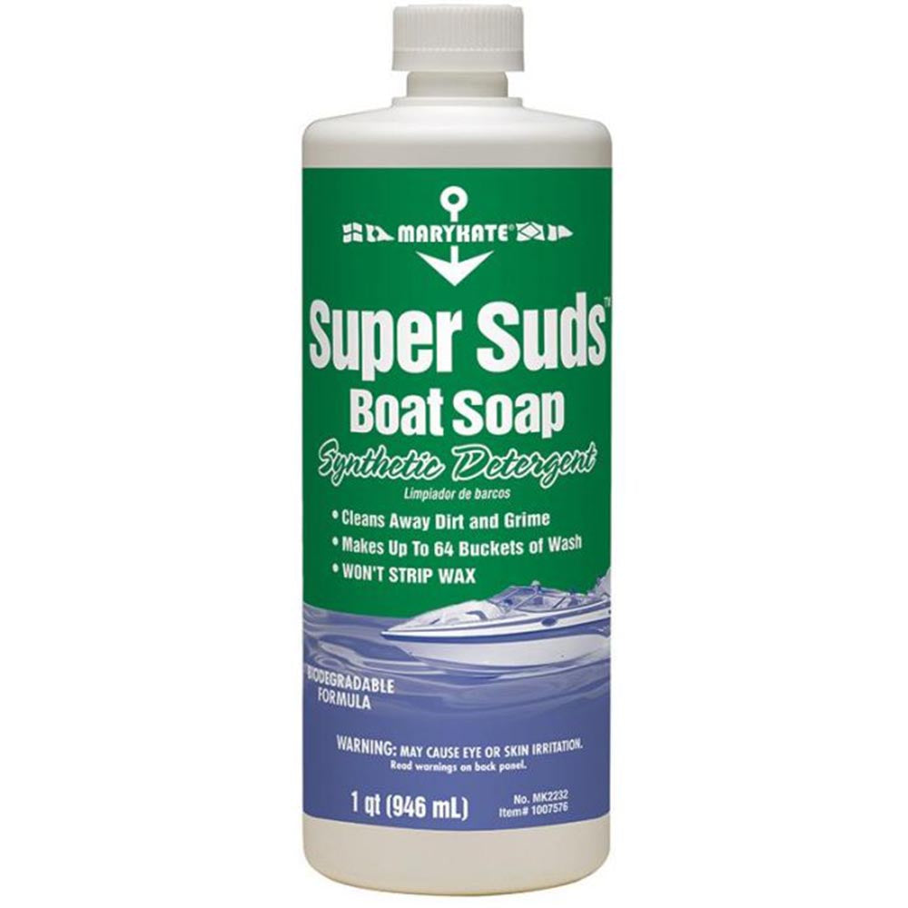 Marykate, Supersuds Boat Soap, Synthetic Detergent, Quart