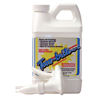 Toonbrite, Pontoon & Aluminum Boat Cleaner, Concentrate, 1/2 Gallon