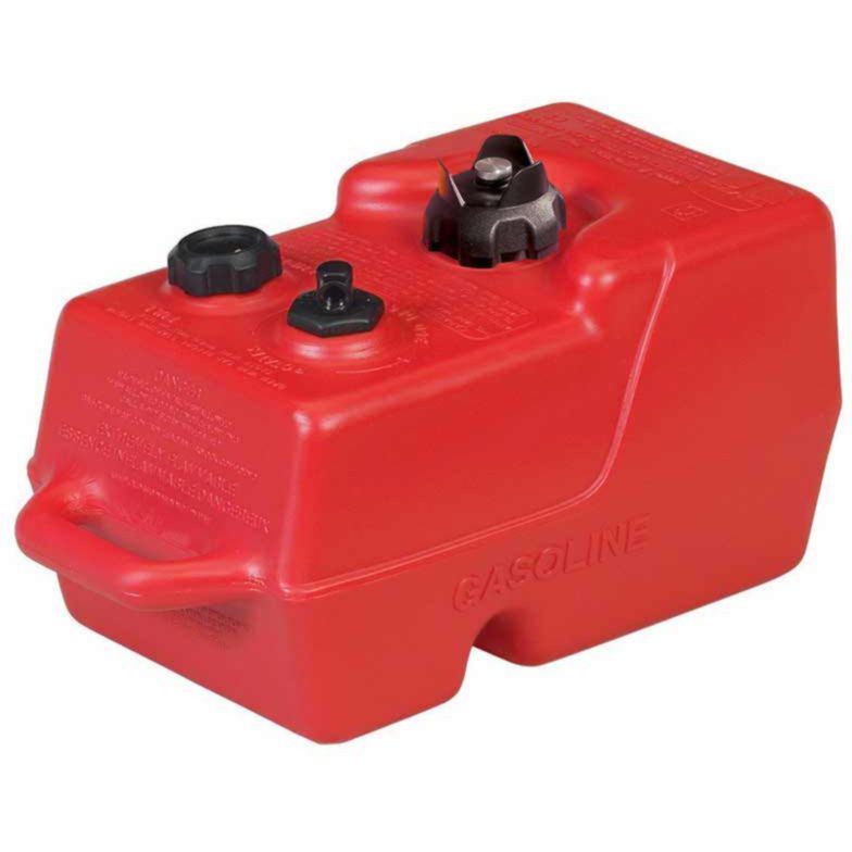 Moeller, Portable Outboard Fuel Tank, 3 Gallon, with Handle