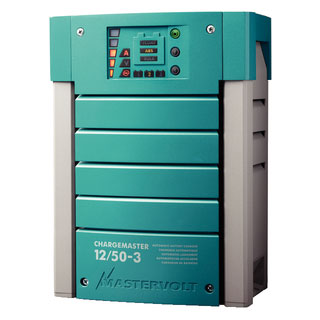 Mastervolt, Battery Charger, ChargeMaster, 12 Volt, 3 Bank, 50 Amp