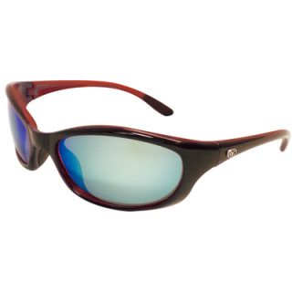 Yachter's Choice, Redfish Sunglasses, Blue Mirror / Red Backspray