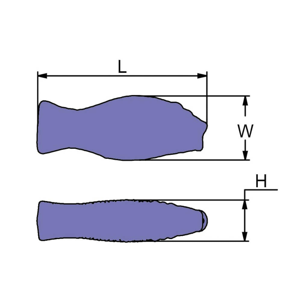 Martyr Anodes, Grouper Hanging Hull Anode, Zinc