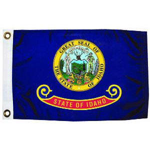 Taylor Made, US State Flag, 12" x 18", Idaho