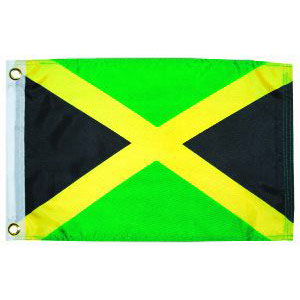 Taylor Made, International Flag, Nylon, 12" x 18", Jamaica Courtesy