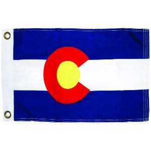 Taylor Made, US State Flag, 12" x 18", Colorado