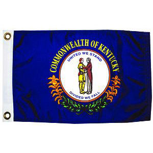 Taylor Made, US State Flag, 12" x 18", Kentucky