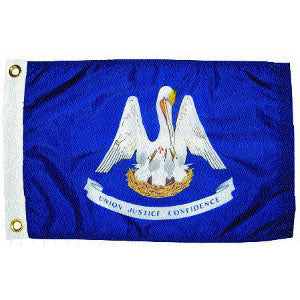 Taylor Made, US State Flag, 12" x 18", Louisiana