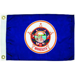 Taylor Made, US State Flag, 12" x 18", Minnesota